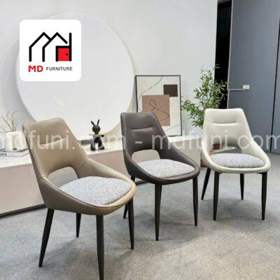 Ghế Ăn Nhập Khẩu Bọc Da MD-297#