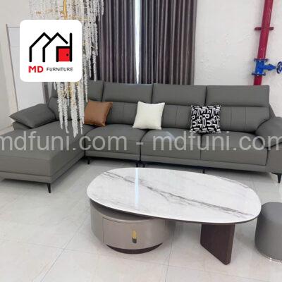 Sofa Góc L Bọc Vải Da Công Nghệ Nhập Khẩu MD-9033# 11 9033.3