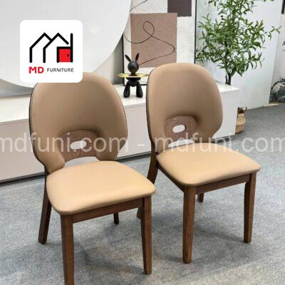 Ghế Ăn Nhập Khẩu Bọc Da Cao Cấp MD-2620#