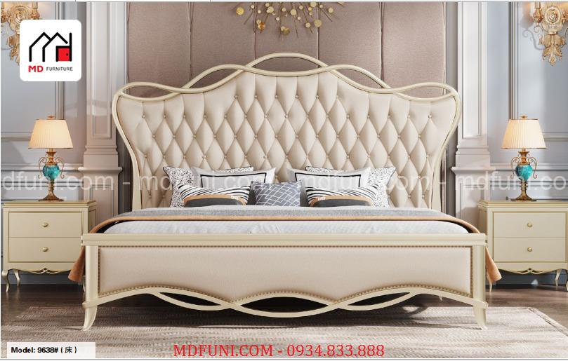 Giường ngủ Luxury MD-9638# 2 GN 9638