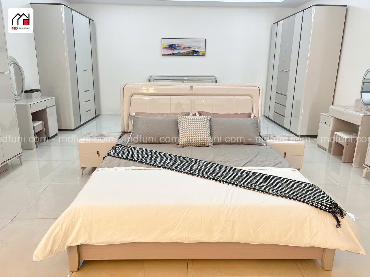 Bộ Giường Tủ Nhập Khẩu MD-8905# 10 8907.3