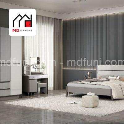 Bộ Giường Tủ Nhập Khẩu Hiện Đại MD-3107#4C