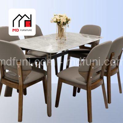 Bộ Bàn Ăn Mặt Đá Tự Nhiên MD-98#