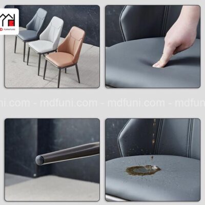 Ghế Ăn Nhập Khẩu Bọc Da MD-179# 32 179.8