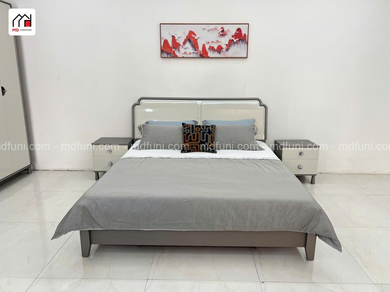 Bộ Giường Tủ Nhập Khẩu MD-9519# 6 9511