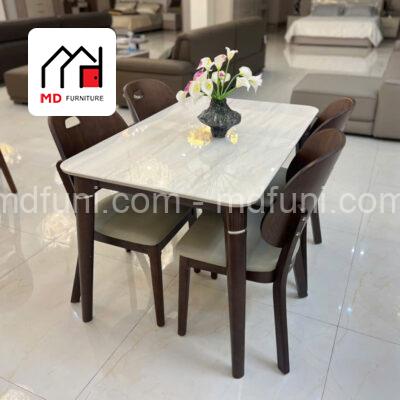 Bộ Bàn Ăn Mặt Đá Nhập Khẩu 4 Ghế MD-2511# 18 z6989470289743 4d84cb14efb22e26b084940867d05c56