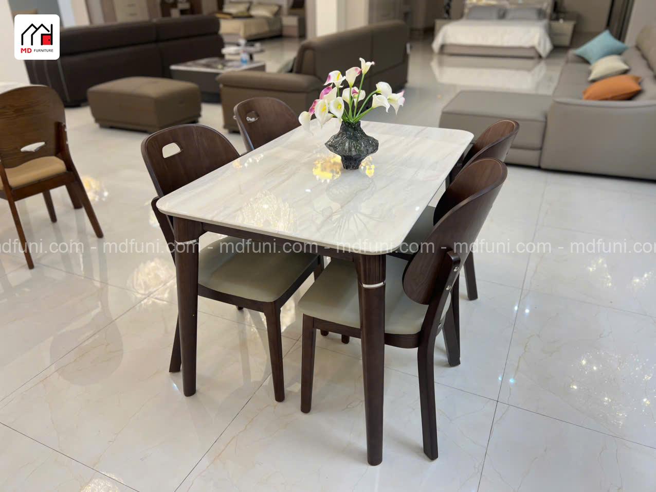 Bộ Bàn Ăn Mặt Đá Nhập Khẩu 4 Ghế MD-2511# 9 z6989470289743 4d84cb14efb22e26b084940867d05c56