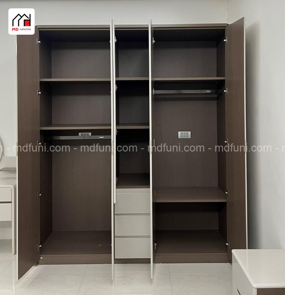 Combo Giường Tủ MDE-015#5C Hiện Đại Nhập Khẩu 10 017.7