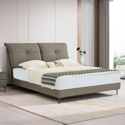 Giường Ngủ Bọc Da Nhập Khẩu Cao Cấp MD-2082#