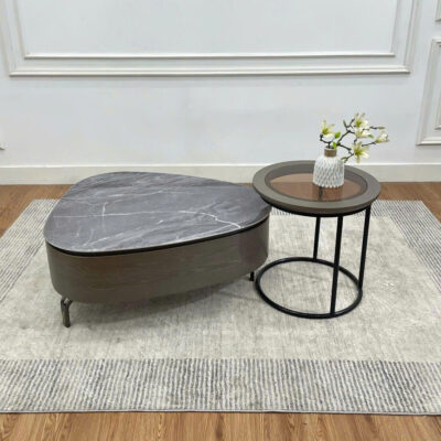 Bàn Trà Đôi Decor Nhập Khẩu MD-725#