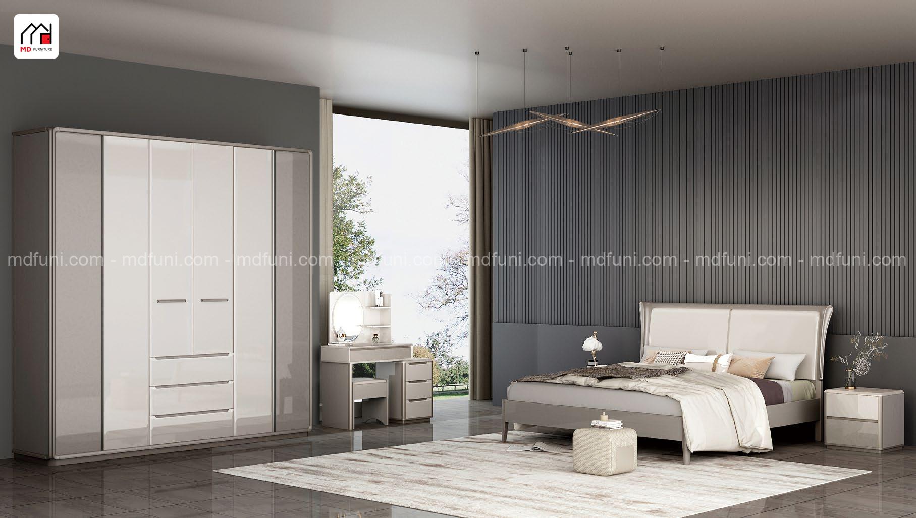 Bộ Giường Tủ Nhập Khẩu MD-1881#