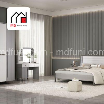 Combo Giường Tủ Nhập Khẩu Hiện Đại MD-17#4C